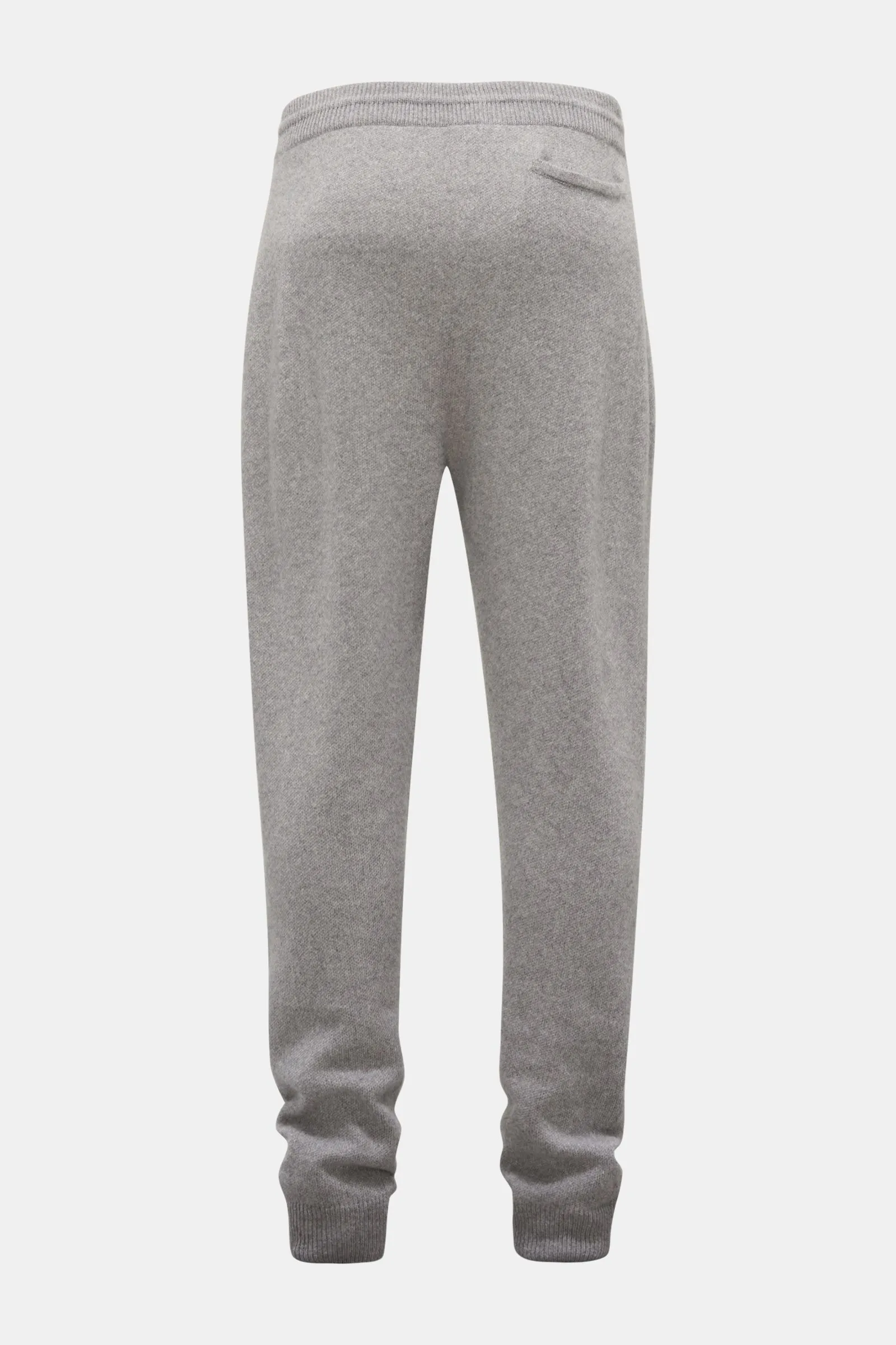 04651/ A TRIP IN A BAG cashmere jogger pants 'The cashmere Pant' grey