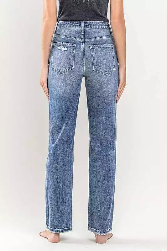 90'S Vintage Slim Straight Jean - Flying Monkey