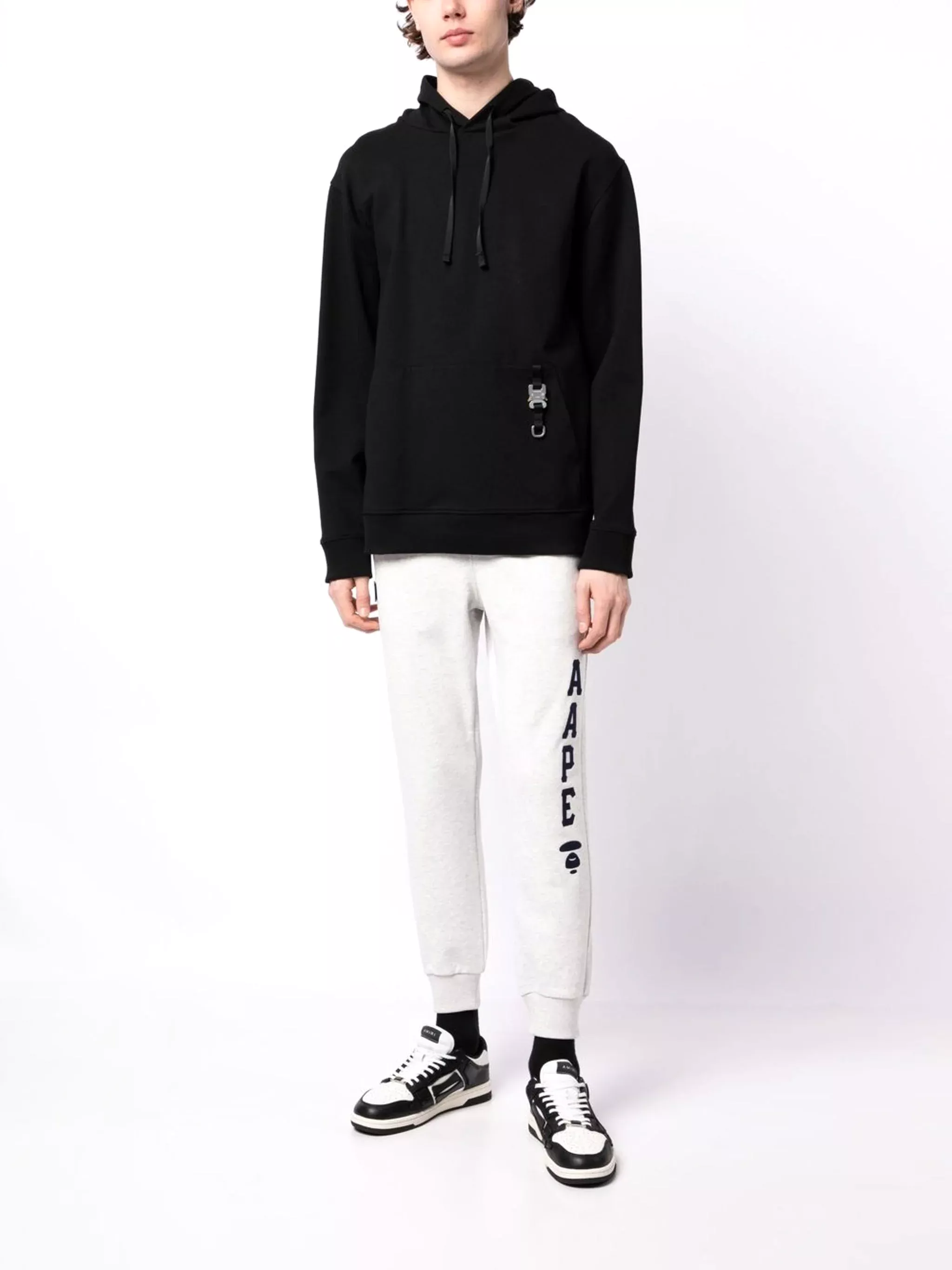 AAPE BY *A BATHING APE Slim-Cut Logo-Print Track Pants