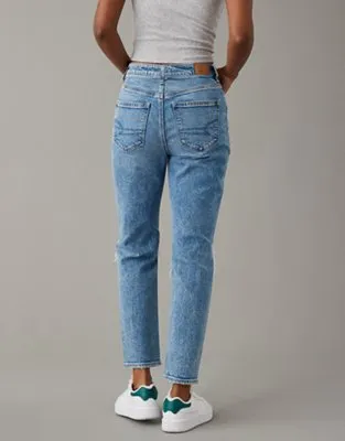 AE Strigid Ripped Mom Jean-