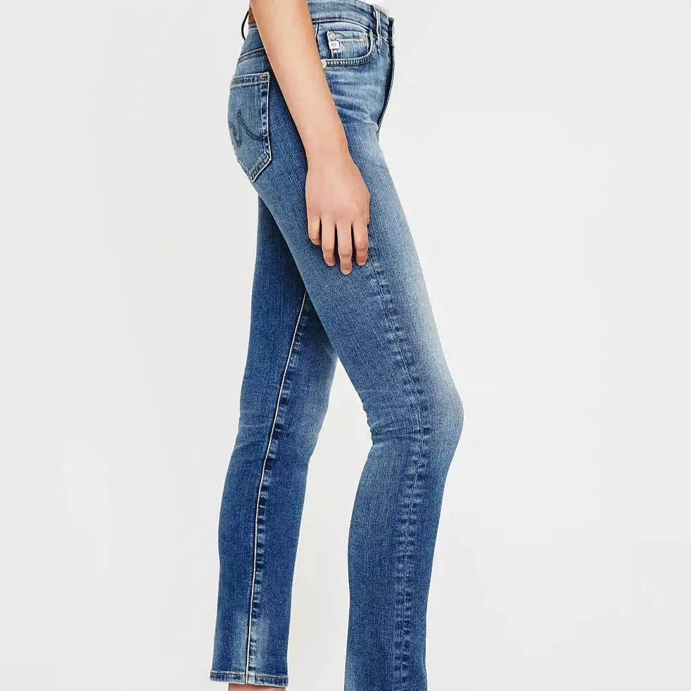 AG Mari High Rise Straight Jean (15 Years Shoreline)