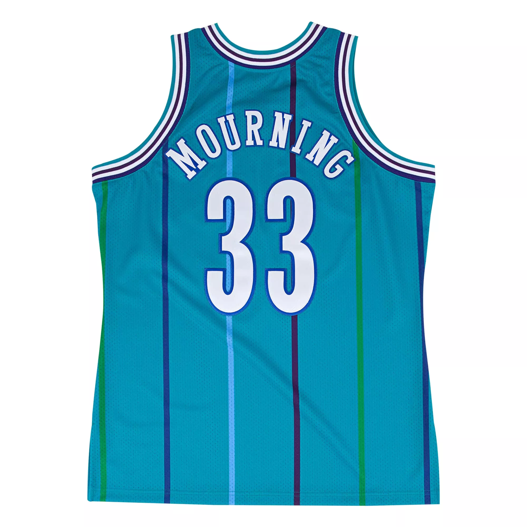 Alonzo Mourning 1992-93 Authentic Jersey Charlotte Hornets