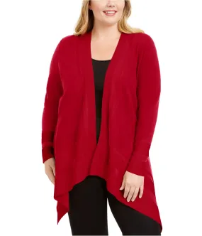 Anne Klein Womens Solid Cardigan Sweater, TW5