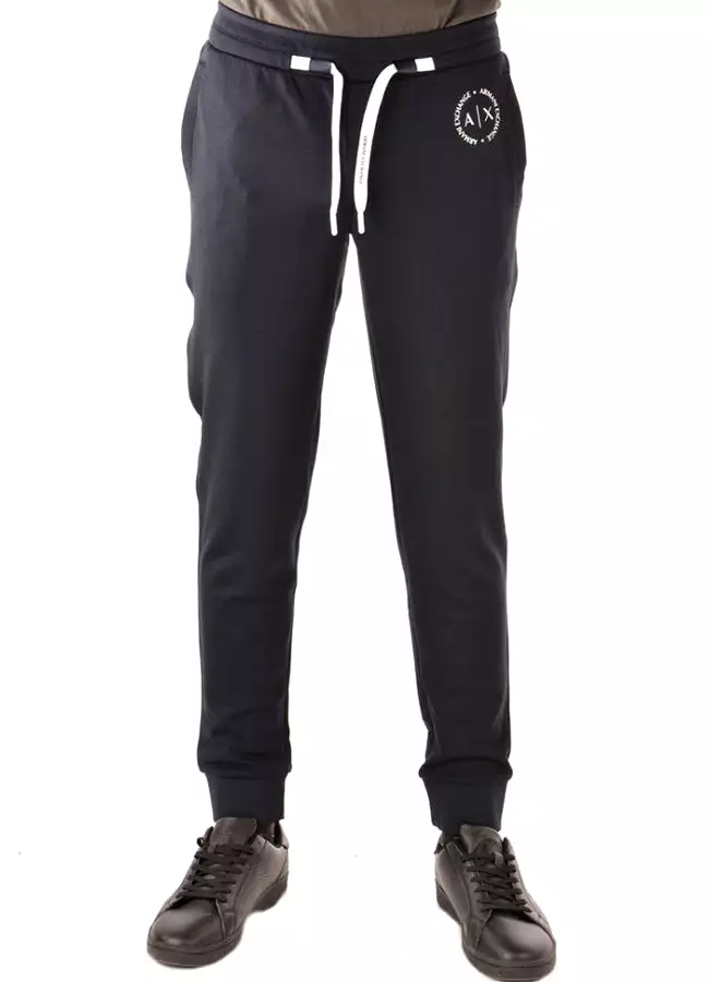 Armani Exchange Poly Rayon Interlock Jogger With Logo 8NZP91Z9N1Z