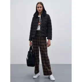 Baggy plaid pants