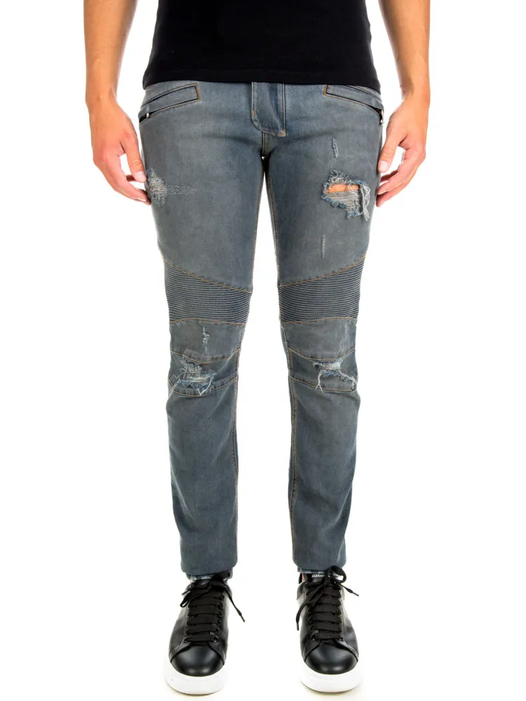 Balmain Regular Jean Biker Cl | Credomen