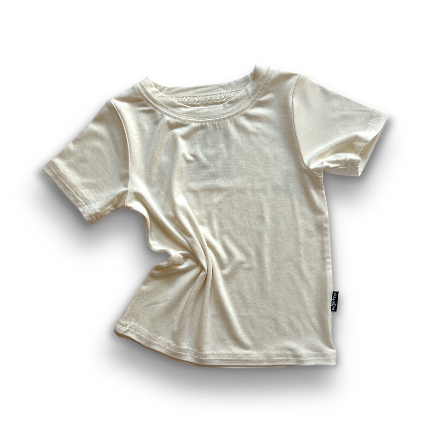 BAMBOO BASIC TEE- Natural