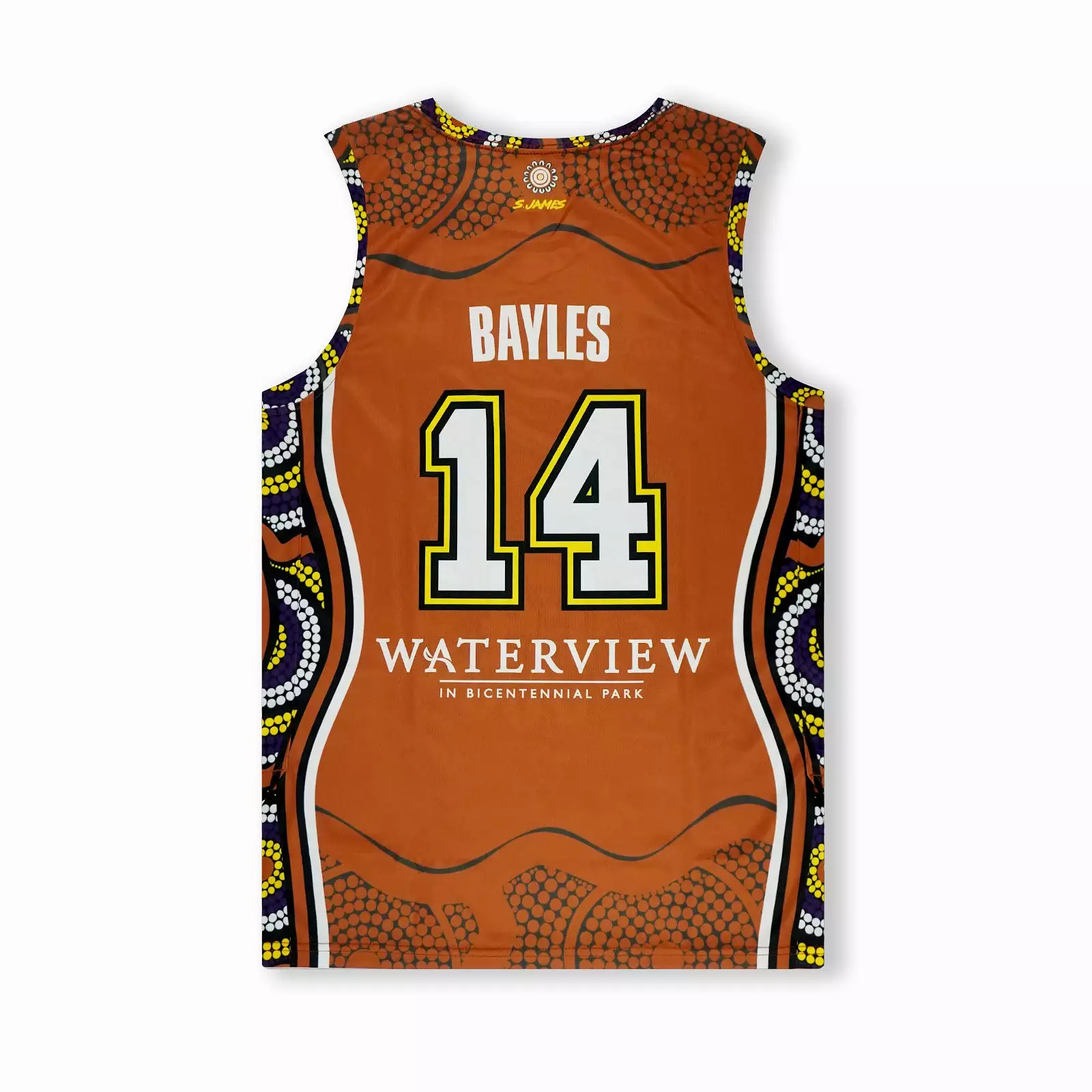 Biwali Bayles Sydney Kings NBL Indigenous Authentic Jersey - Red