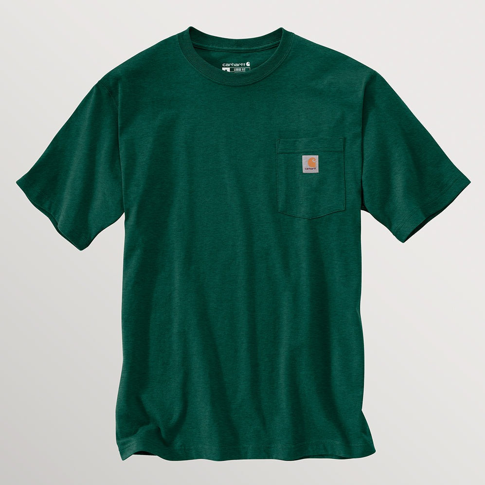 Carhartt K87 Oversized Pocket Tee North Woods Heather