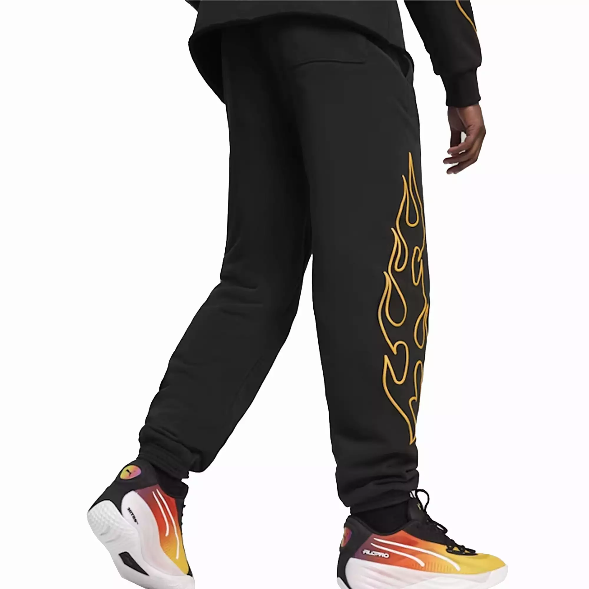 CAUTION BASKETBALL TRACK PANTS 'BLACK'