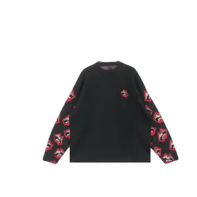 Chrome Hearts Matty Boy Chomper Lip Cross Sweater