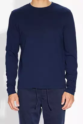 Classic Crewneck Tee in Super Navy