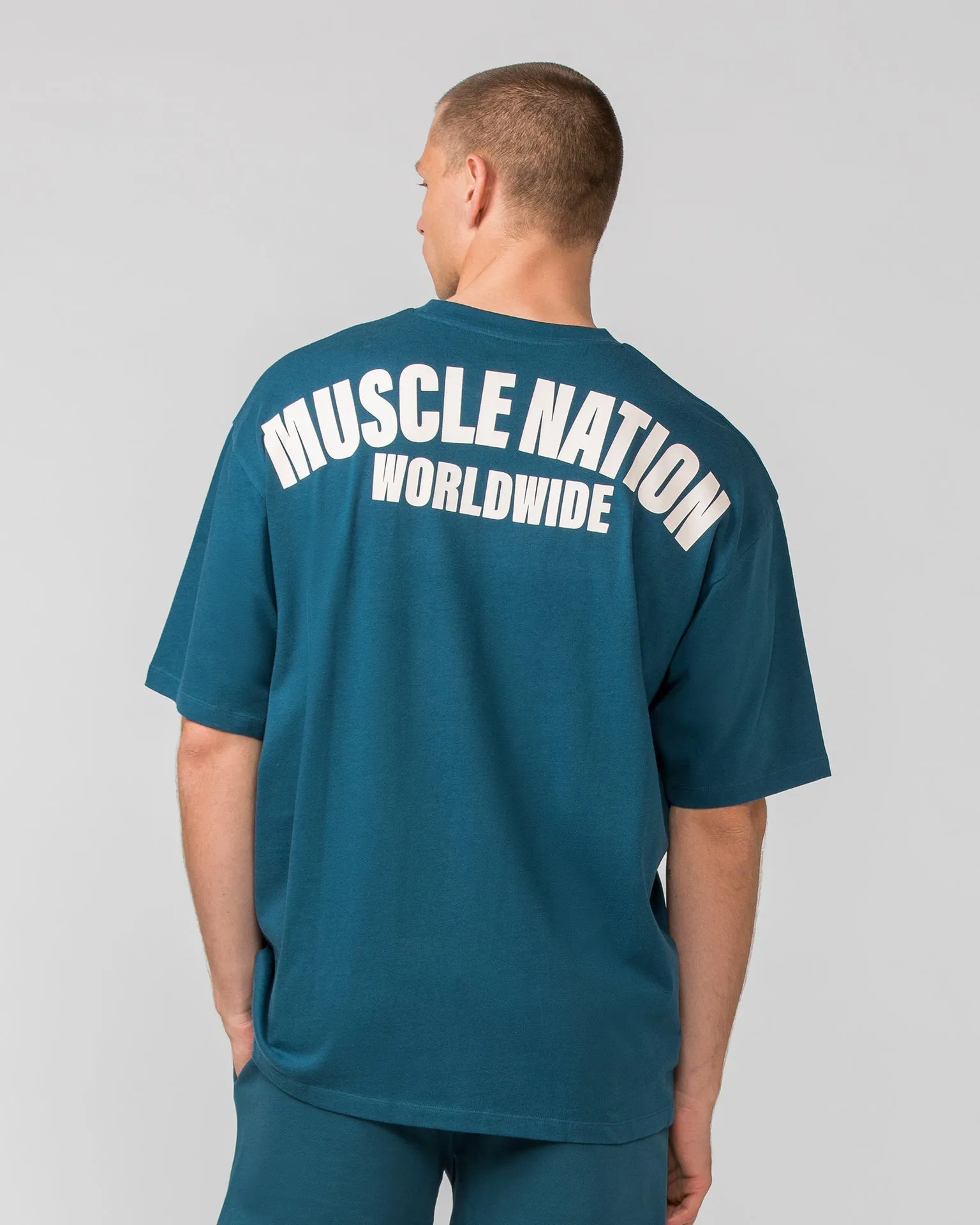 Classic Oversized Tee - Tidal Teal