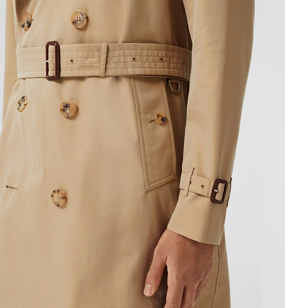 Cotton Mid-Length Trench Coat