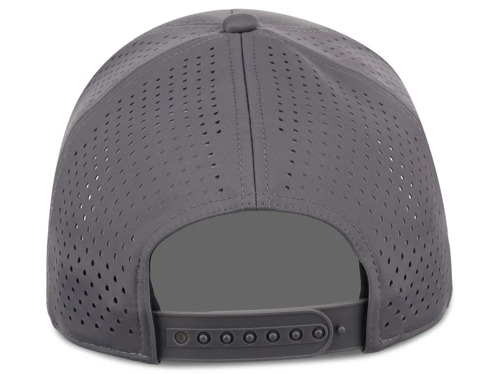 Crowns By Lids Tee Box 5-Panel Tech Cap - Charcoal