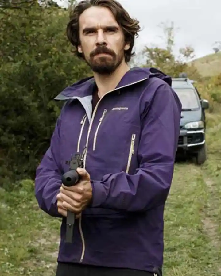 Diego Killing Eve Purple Parachute Jacket | William Jacket