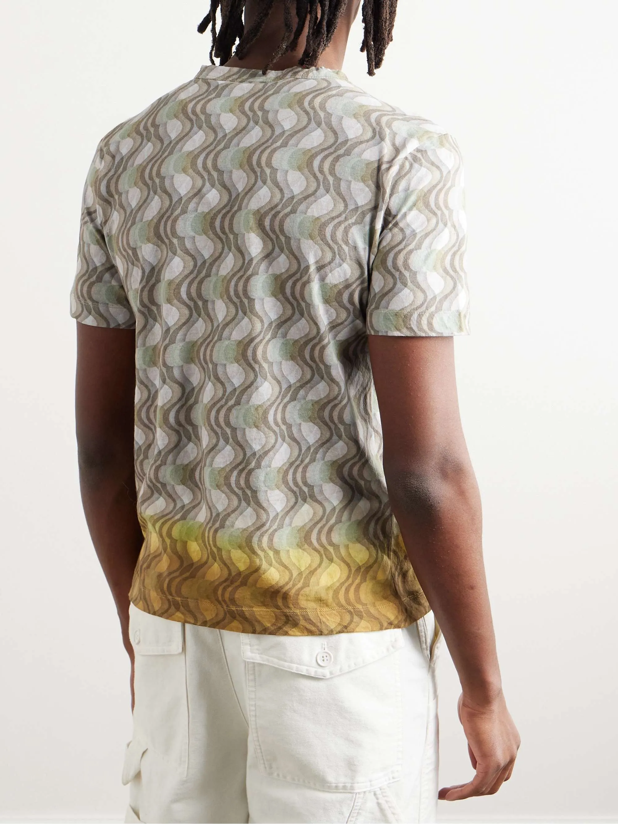 Dries Van Noten  |Printed cotton tee