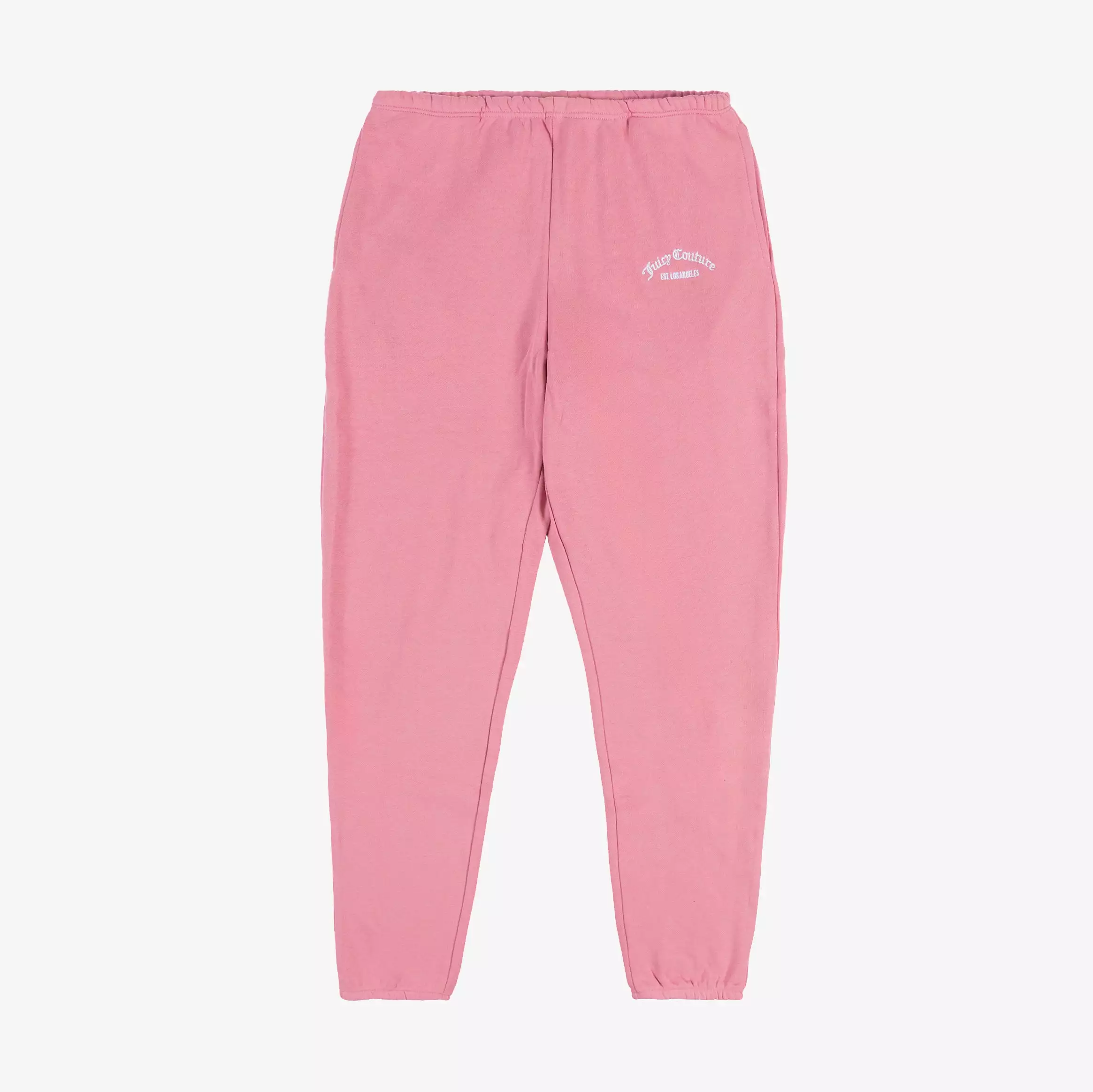 Embroidered Vintage Jogger Womens Pants (Pink)