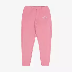 Embroidered Vintage Jogger Womens Pants (Pink)