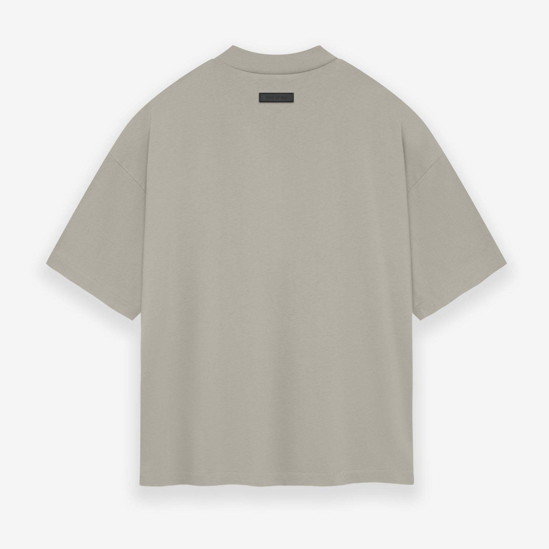 Fear of God Essentials Applique Box Logo Drop Shoulder Tee Seal (Oversized)