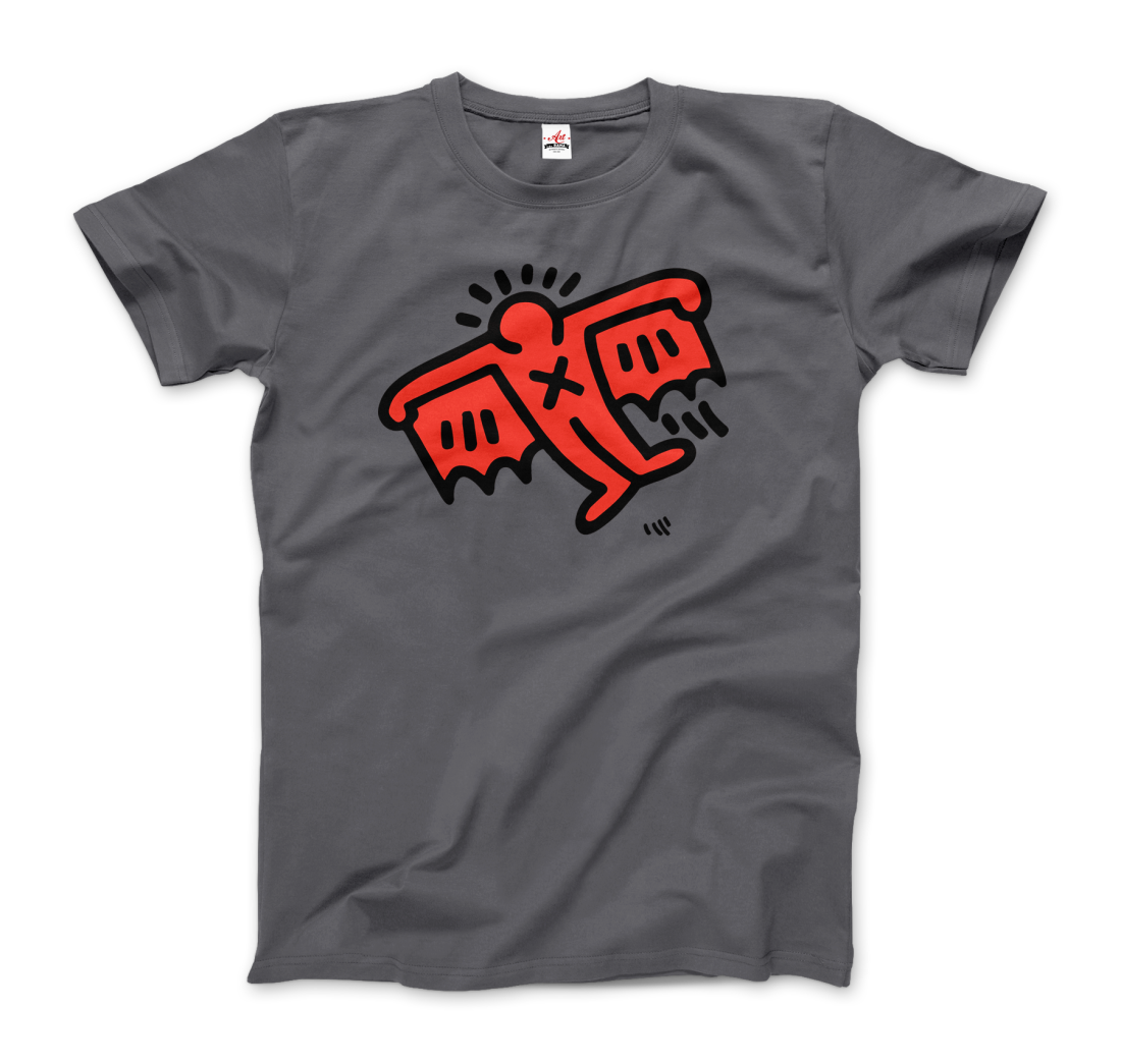 Flying Devil Icon, 1990 Street Art T-Shirt