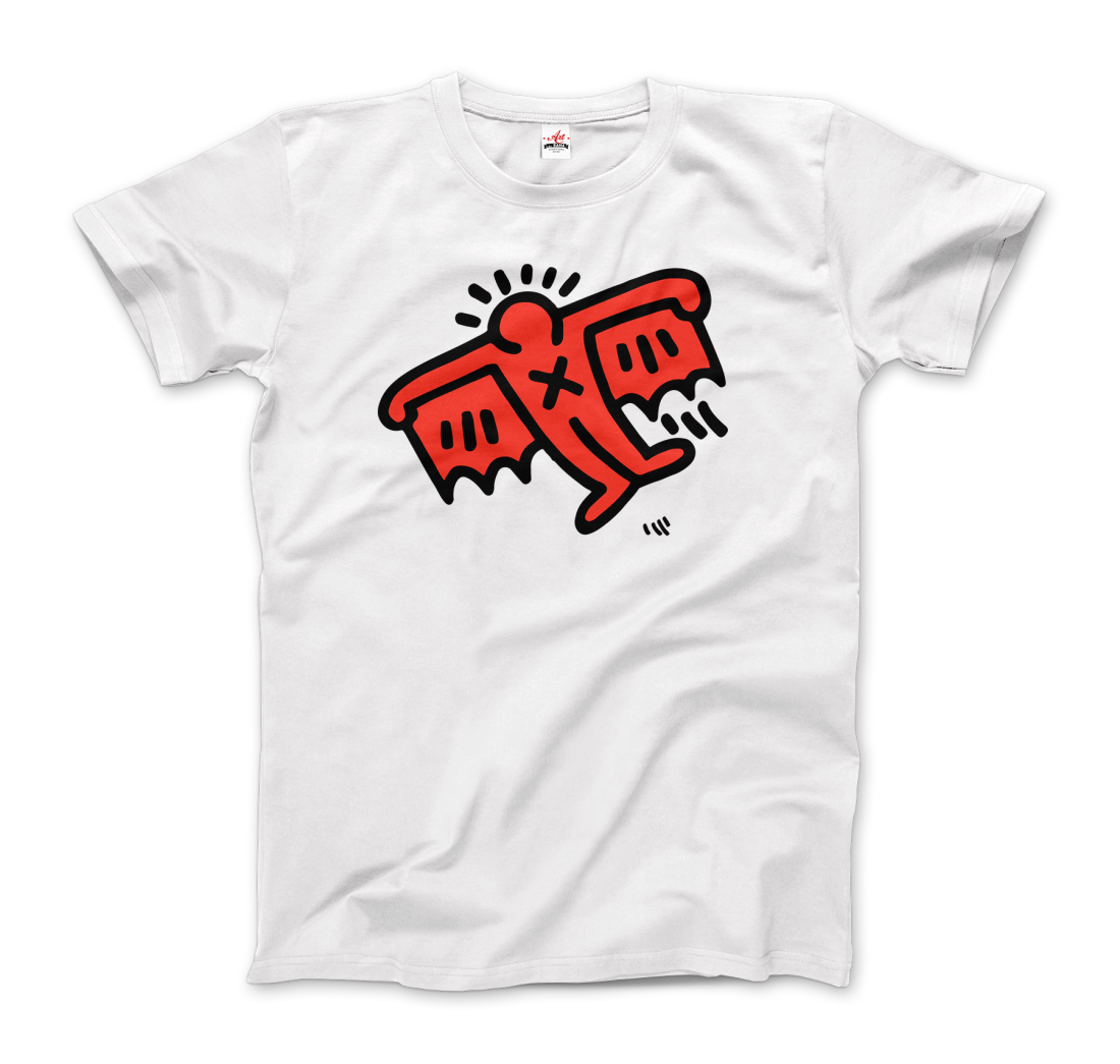 Flying Devil Icon, 1990 Street Art T-Shirt