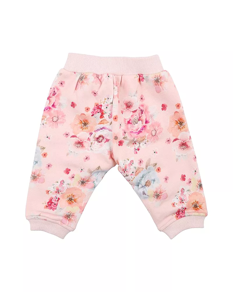 Fox & Finch Pink Bloom Track Pants