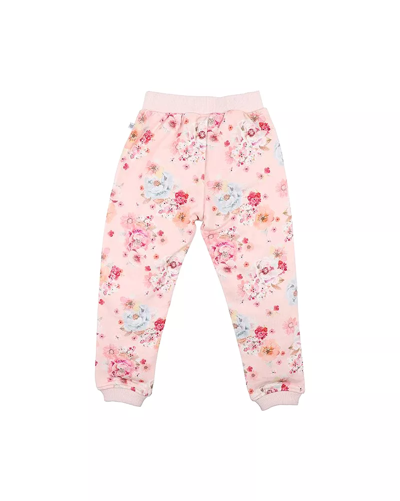 Fox & Finch Pink Bloom Track Pants