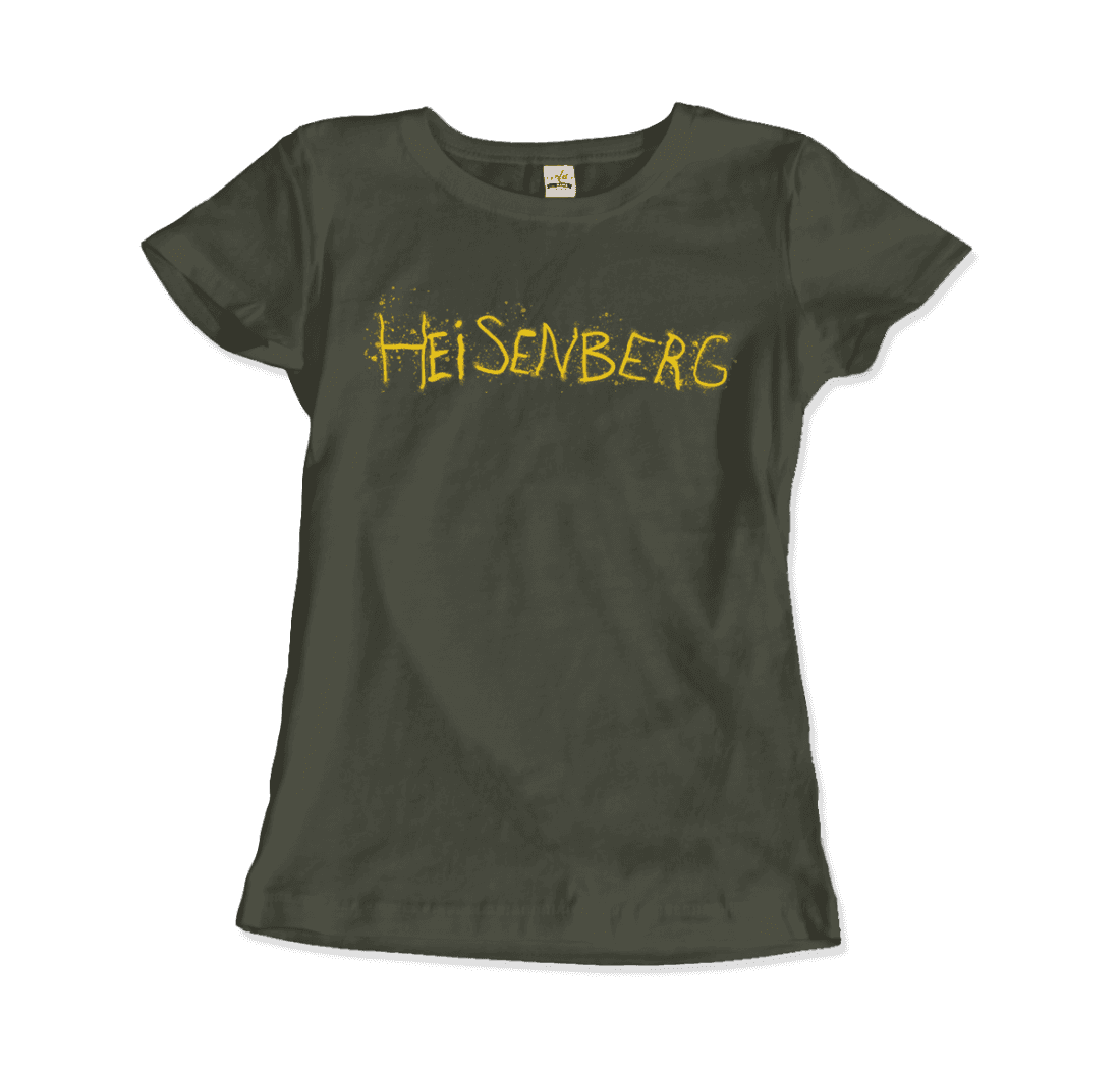 Heisenberg Graffiti, Walter White Breaking Bad T-Shirt