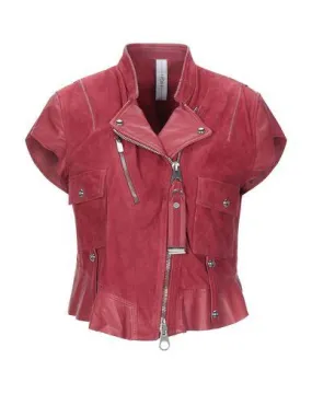 High By Claire Campbell Women Jacket Red 8 UK