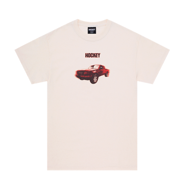 Hockey Red Ranger Tee - Natural