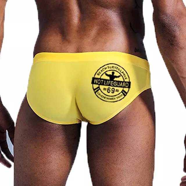 Hot Lifeguard Swim Briefs For Men