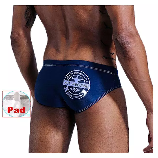 Hot Lifeguard Swim Briefs For Men