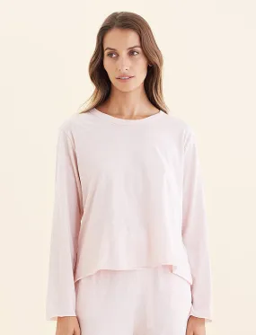 Jada Organic Cotton Boxy Long Sleeve Tee