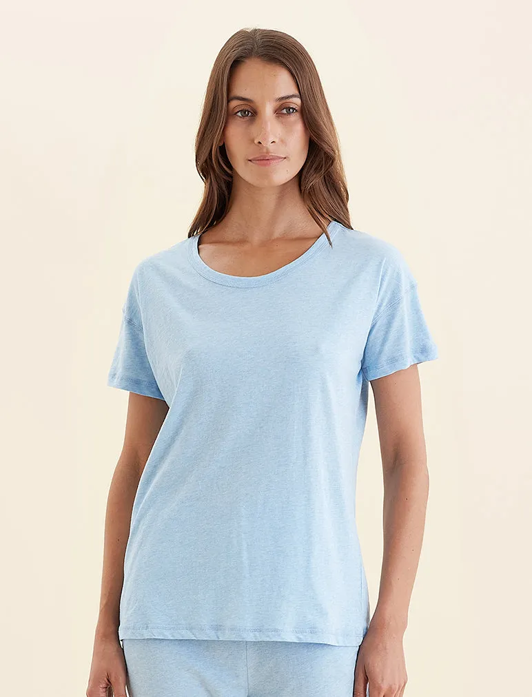 Jada Organic Cotton Knit Tee