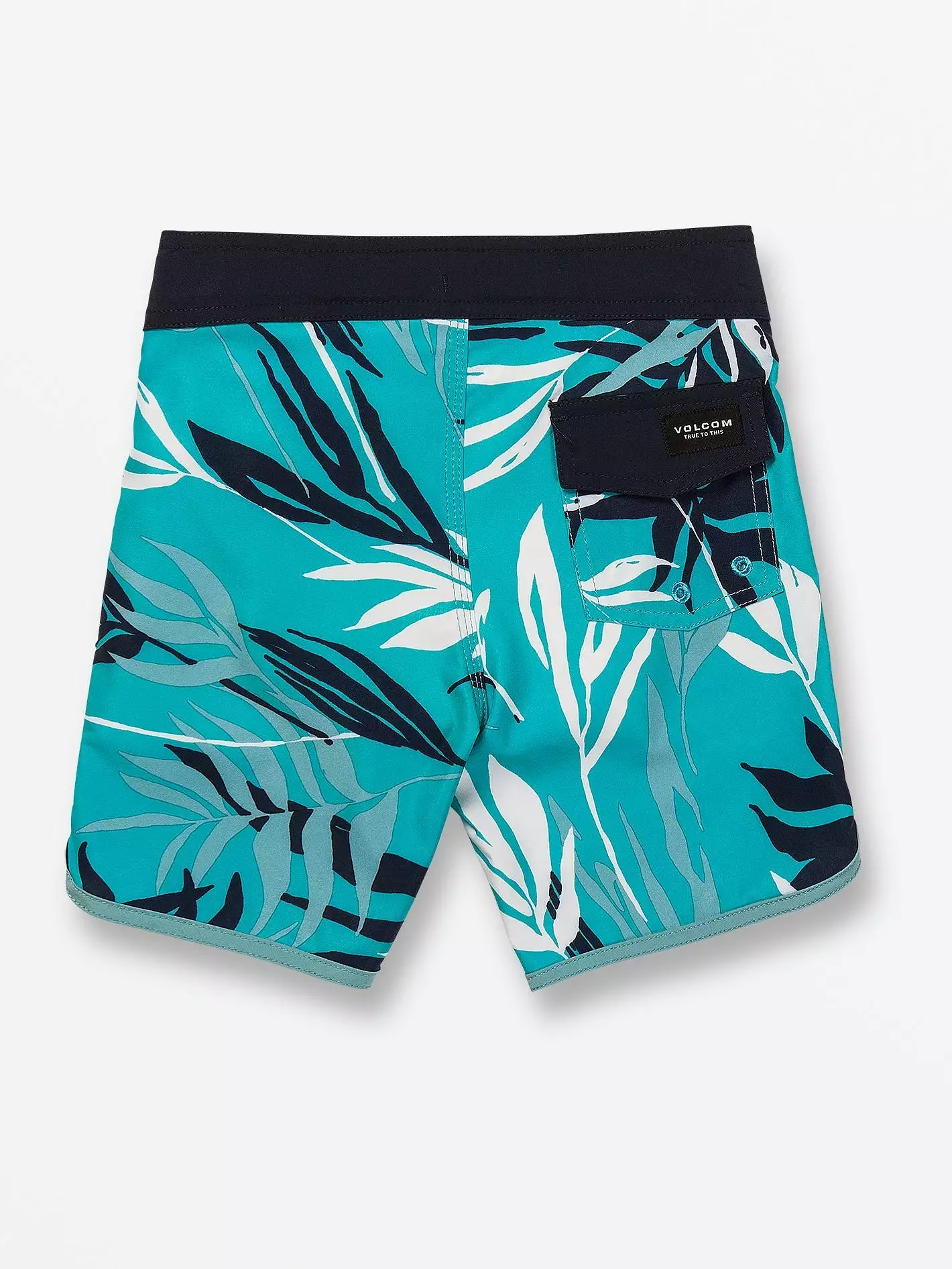 Little Boys Bleeding Leaf Mod-Tech Trunks - Black