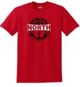 LN GIRLS BASKETBALL YOUTH DRYBLEND 50/50 COTTON/POLY TEE