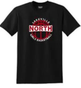 LN GIRLS BASKETBALL YOUTH DRYBLEND 50/50 COTTON/POLY TEE