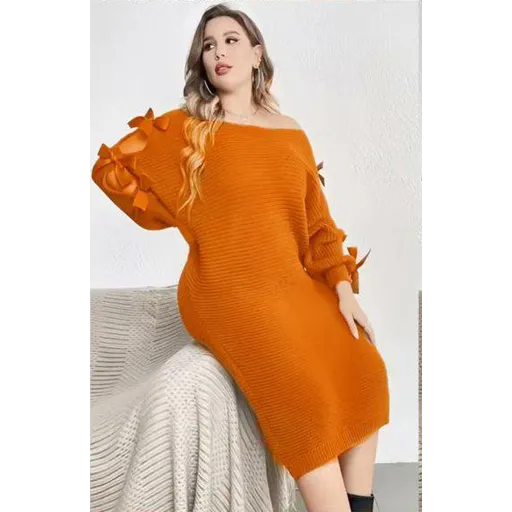 Long Sleeve Off Shoulder Dress