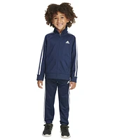 Macy's adidas Little Boys Tricot Jacket and Jogger Pants, 2-Piece Set