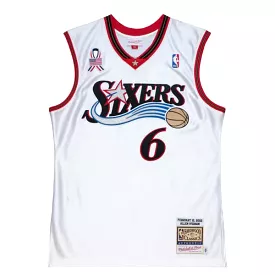 M&N NBA Authentic Jersey Philadelphia 76ers All Star East 2002-03 Allen Iverson