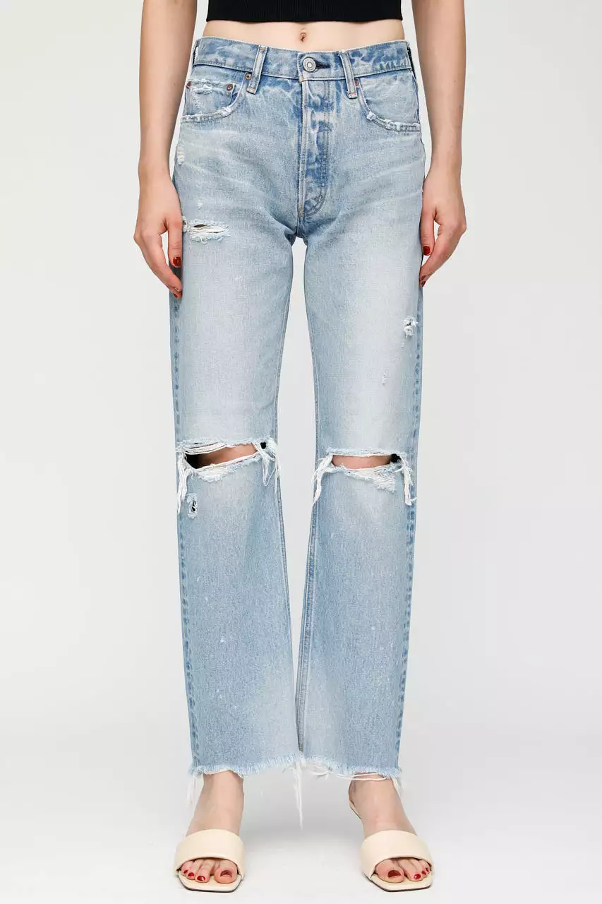 Moussy Vintage Odessa Wide Straight Jean