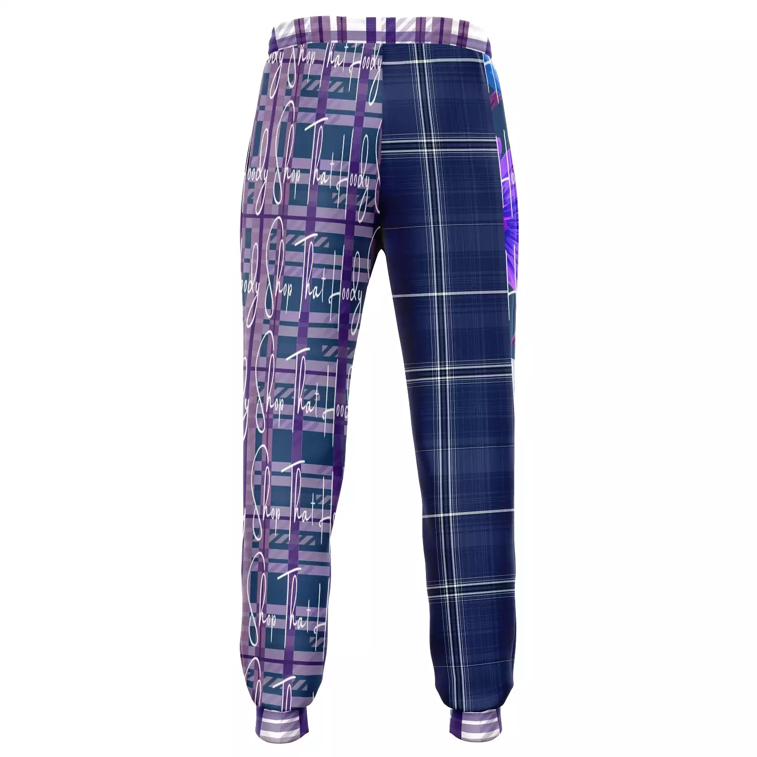 Norma Jean Purple Floral Fleece Joggers