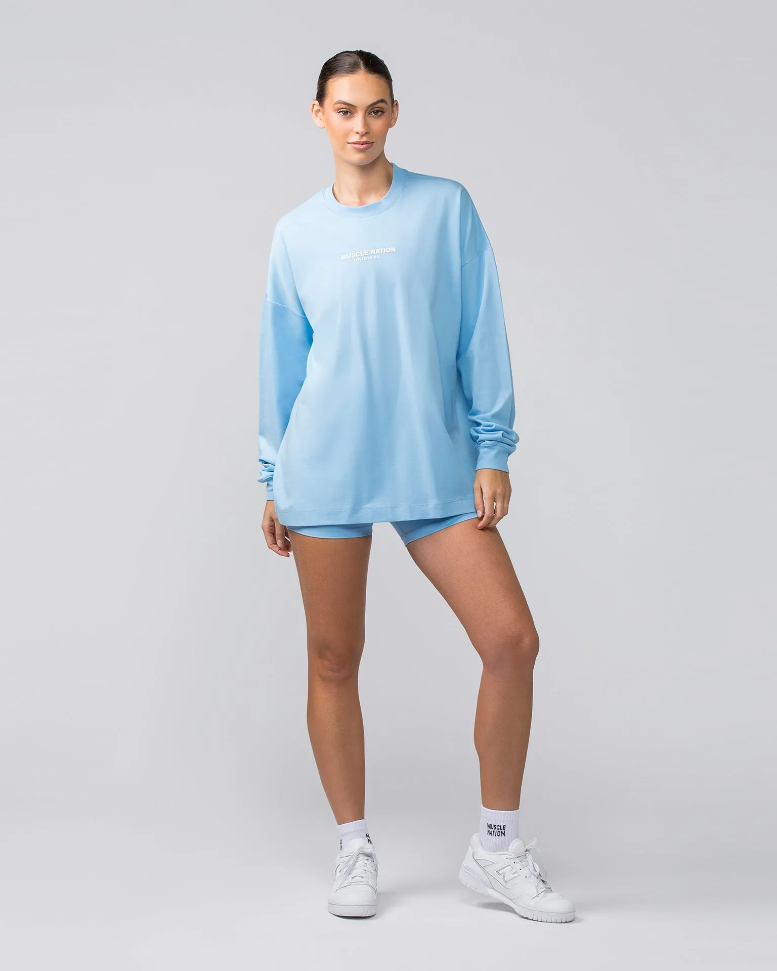 OG Oversized Long Sleeve Tee - Skyride