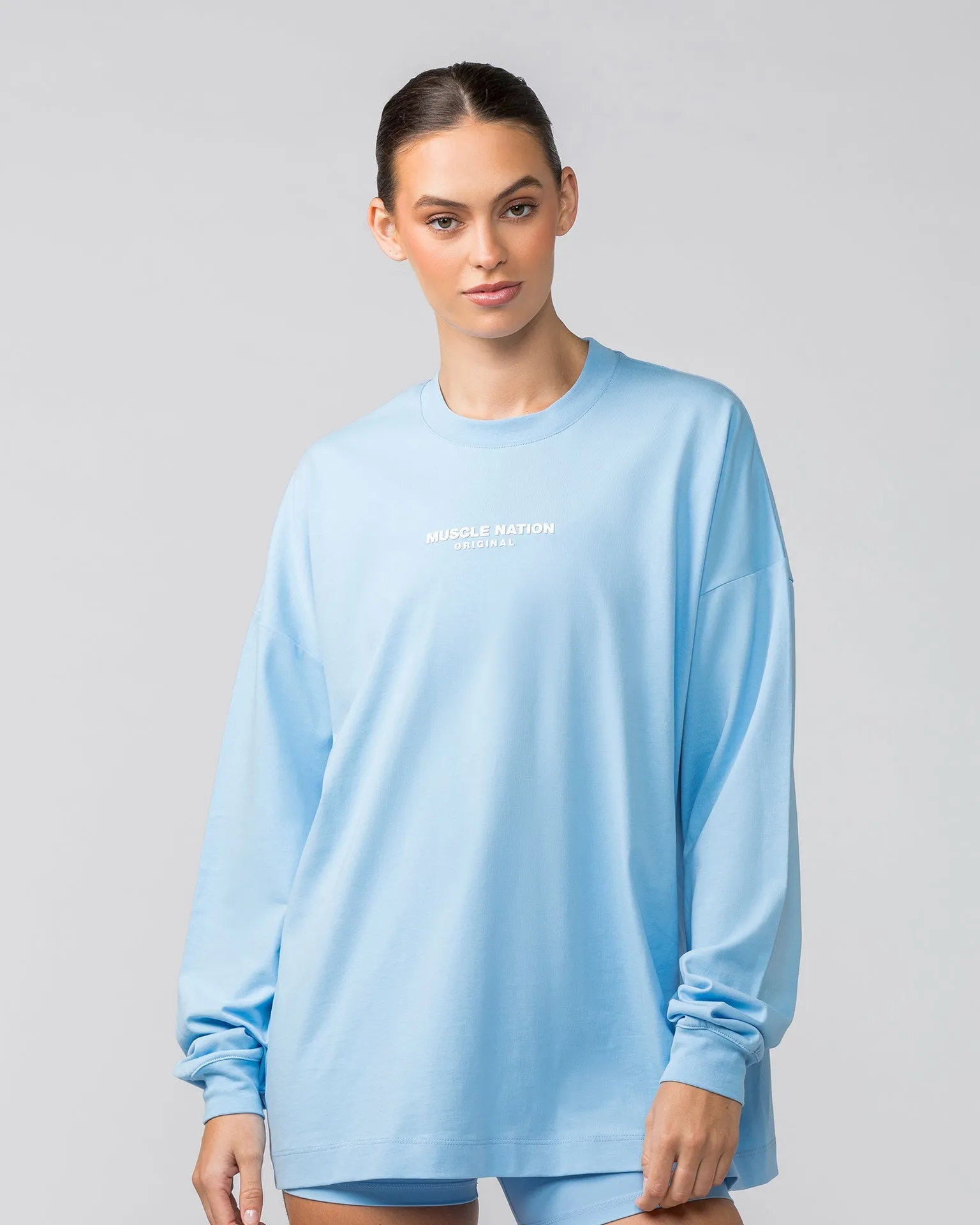 OG Oversized Long Sleeve Tee - Skyride