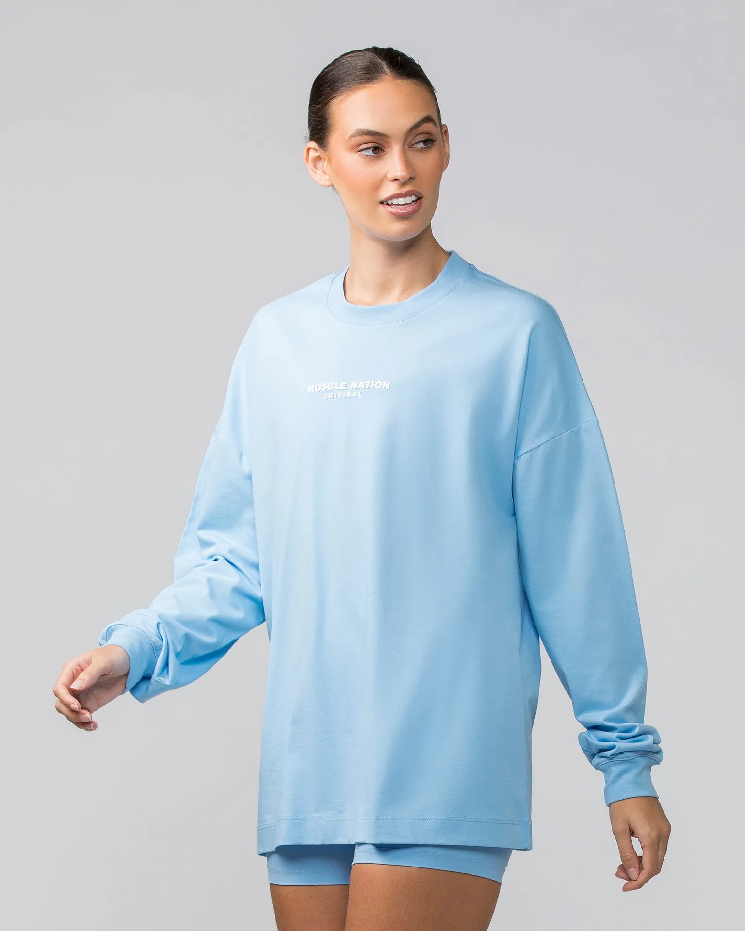 OG Oversized Long Sleeve Tee - Skyride