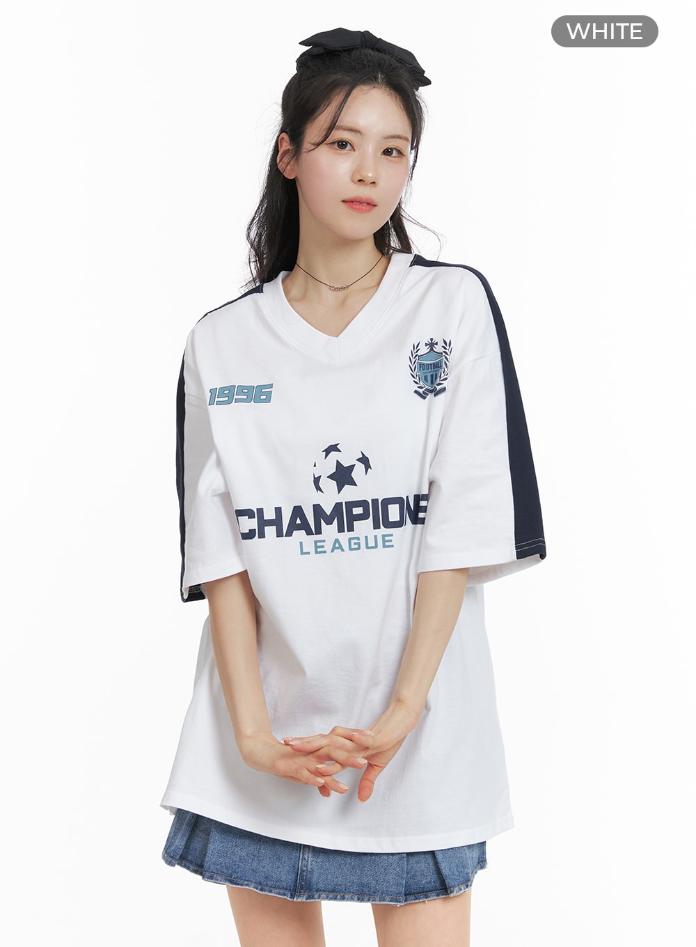 Oversized Champion Graphic Tee OM418