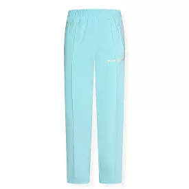 Palm Angels Chenille Striped Light Blue Track Pants