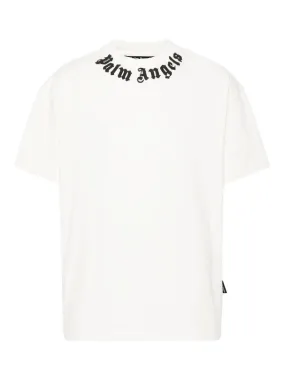 Palm Angels Neck Logo Tee