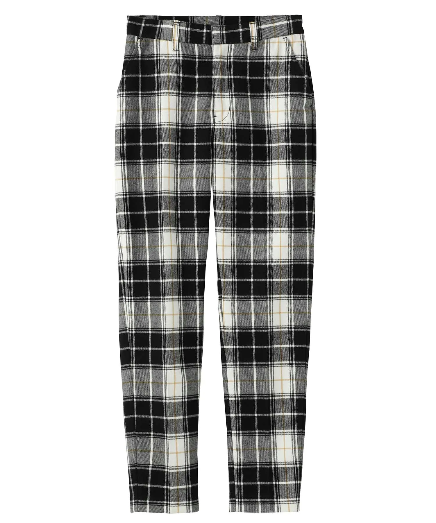 PLAID SLIM PANTS